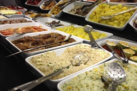 Almoço self-service